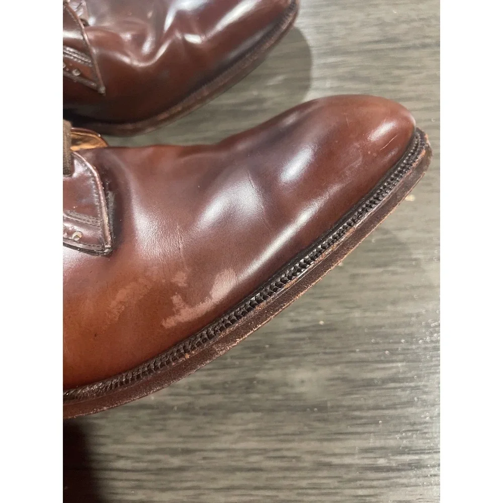 Church's Custom Grade Aldwych Brown Leather Oxfords UK 9.5E US 10.5 England EU44